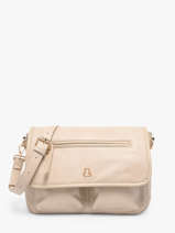 Sac Bandouli�re Zip Lulu castagnette Beige zip ALENA