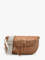 Belt Bag Lulu castagnette Brown zip YSALINE2