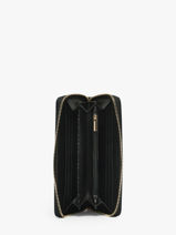 Wallet Lulu castagnette Black zip CHRYS702-vue-porte