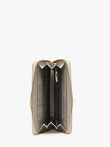 Wallet Lulu castagnette Beige zip CHRYS702-vue-porte