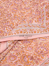 Foulard Bindi atelier Rose floral FL-vue-porte
