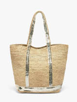 Sac Port� Main Cabas Raphia Raphia Vanessa bruno Beige cabas raphia 64V40380