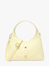 Crossbody Bag Caviar Leather Milano Yellow caviar CA26022