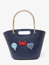 Shoulder Bag Tutti Frutti Le voyage en panier Blue tutti frutti PM986