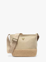 Shoulder Bag City Cotton Le voyage en panier Beige city PM962