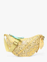 Shoulder Bag Bandana Cotton Le voyage en panier Yellow bandana PM969