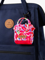 Keychain Pico Adventurer Cabaia Multicolor accessoire MINPOUCH-vue-porte