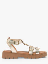 Sandals In Leather We do Gold women 45710A05