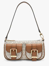 Mini Zoey Baguette Bag Michael kors Beige zoey S5GZCU1B