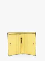 Wallet Leather Lauren ralph lauren Yellow dryden 32962112-vue-porte