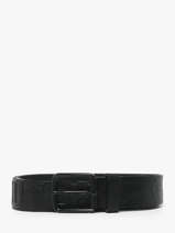 Ceinture Homme Lingo Cuir Von dutch Noir belt LINGO