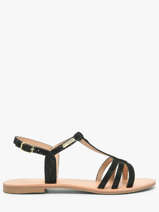 Flip Flops In Leather Les tropeziennes Black women HAMELIE