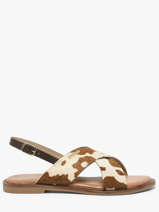 Flip Flops In Leather Les tropeziennes White women DOAPO