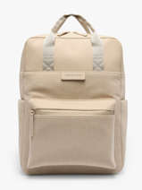 Bergen Pro Cord - Sac � Dos 1 Compartiment + Pc 15" Kapten and son Beige cord BERGENPC