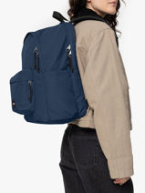 Sac � Dos Day Office 2 Compartiments + Pc 16" Eastpak Bleu pbg authentic PBGA5BIK-vue-porte