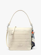 Sac Port� �paule Chic David jones Beige chic CM8416