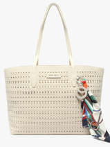 Sac Port� �paule Chic David jones Beige chic CM8418