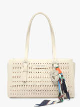 Sac Port� �paule Chic David jones Beige chic CM8417