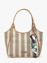 Shoulder Bag Calvi David jones Beige calvi CM8442