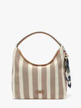 Sac Port� �paule Calvi David jones Beige calvi CM8410