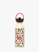 Gourde Enfant 500 Ml Hello hossy Beige cool kids 500M