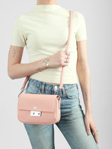Shoulder Bag Daily City Lacoste Pink daily city NF4757DZ-vue-porte