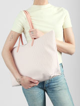 Shoulder Bag L.12.12 Concept Lacoste Pink l.12.12 concept NF5256SJ-vue-porte