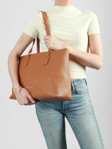 Sac Port� �paule Brixton Valentino Marron brixton VBS7LX11-vue-porte