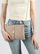 Crossbody Bag Divina Summer Valentino Brown divina summer VBS9XI19-vue-porte