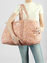 Sac De Voyage Floral Bindi atelier Rose floral SW-vue-porte