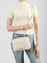Shoulder Bag Brixton Valentino White brixton VBS7LX07-vue-porte