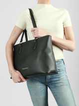 Sac Port� �paule Brixton Valentino Noir brixton VBS7LX11-vue-porte