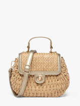Satchel St Tropez Straw Miniprix Beige st tropez C1071