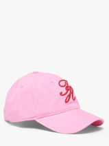 Cap Tommy hilfiger Pink th embroided AW18338-vue-porte