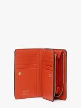 Leather Lancel Plage Wallet Lancel Pink lancel plage  A14196-vue-porte