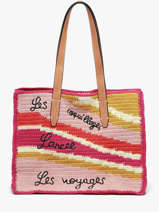 Sac Cabas Lancel Plage Crochet Lancel Multicolore summer capsule A14005