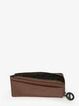 Longchamp Le pliage xtra Bill case / card case Brown-vue-porte