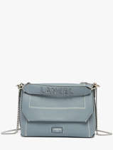 Sac Bandouli�re Ninon Cuir Lancel Bleu ninon A13782