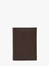 Wallet With Coin Purse Madras Leather Etrier Brown madras EMAD5016