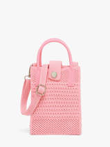 Sac Bandouli�re Phonebag Miniprix Rose phonebag P201
