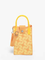 Sac Bandouli�re Phonebag Polyester Miniprix Jaune phonebag P203