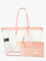 Shoulder Bag Anna Lacoste Pink anna NF5326AS