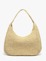 Sac Port� �paule Bold Monogram Paille Calvin klein jeans Beige bold monogram 4F3448G