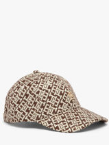 Cap Tommy hilfiger Brown monogram AW18916-vue-porte