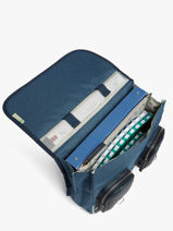 Cartable 2 Compartiments Vintage Color Cameleon Bleu vintage color CA146Q-vue-porte