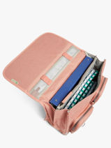Satchel 2 Compartments Vintage Color Cameleon Pink vintage color CA38-vue-porte