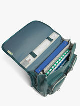 Vintage North Satchel Cameleon Blue vintage north CA38-vue-porte