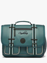 Vintage North Satchel Cameleon Blue vintage north CA38