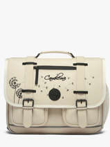 Cartable Vintage North Cameleon Beige vintage north CA38