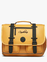 Vintage North Satchel Cameleon Yellow vintage north CA38